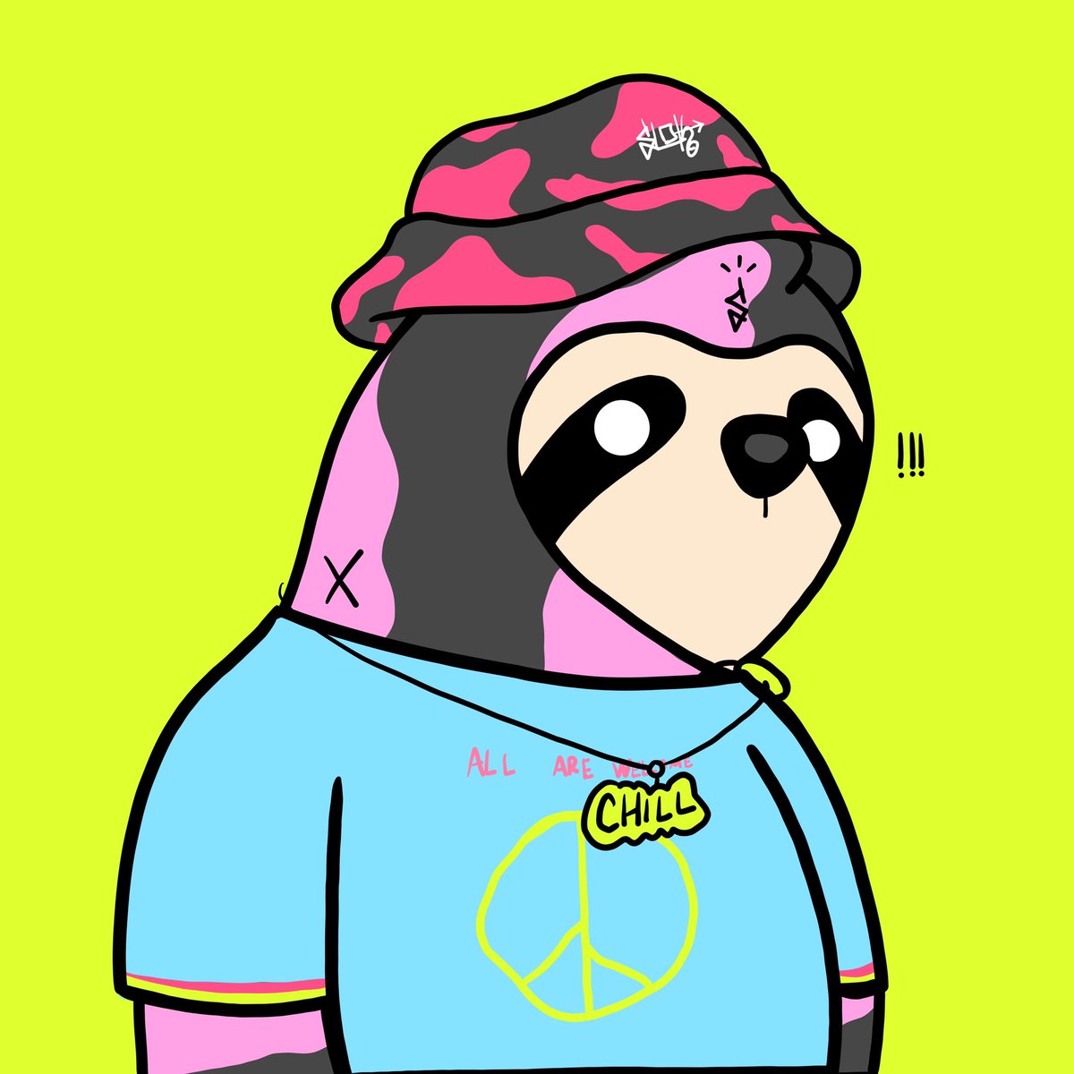 Timmyham's tweet image. Which is your favorite @ChilledSLOTHnft ? Lil sneak peeks 👀 #NFTCommunity