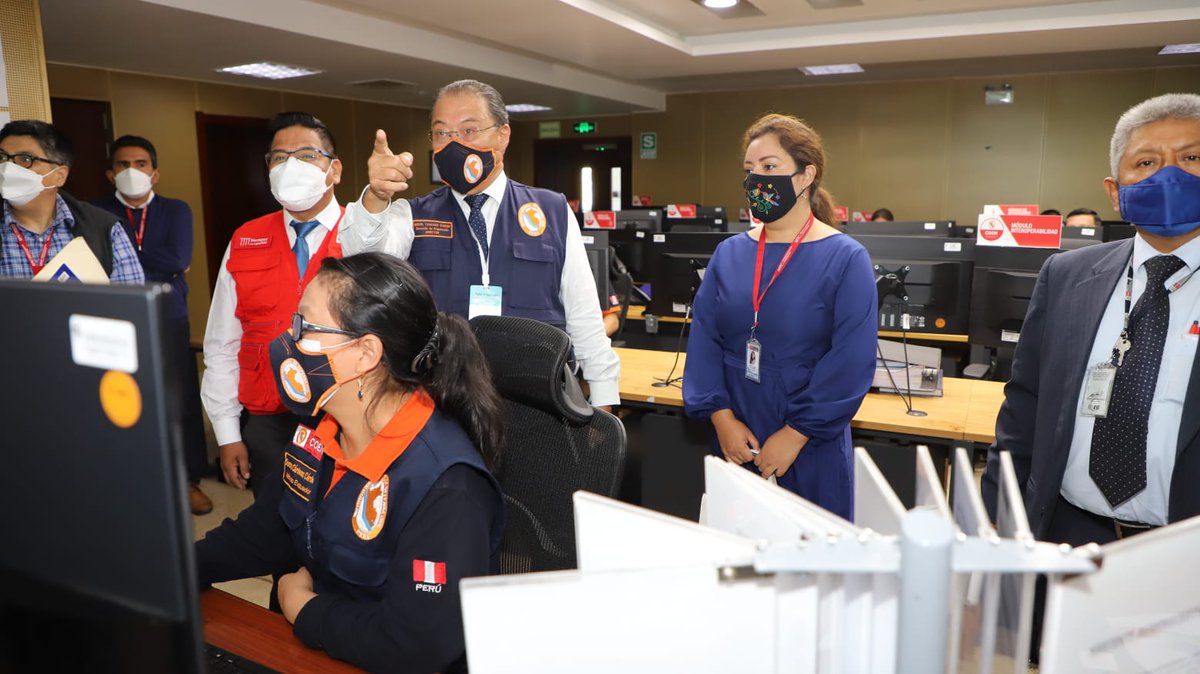 indeciperu's tweet photo. 📩 El #INDECI junto al @MTC_GobPeru, realizan primera prueba a nivel nacional del Sistema de Mensajería de Alerta Temprana de Emergencias #SISMATE. Este sistema será integrado a los sistemas de alerta temprana que se implementarán en el país como el #SASPe.💪🇵🇪 https://t.co/VDQ8DDTniA