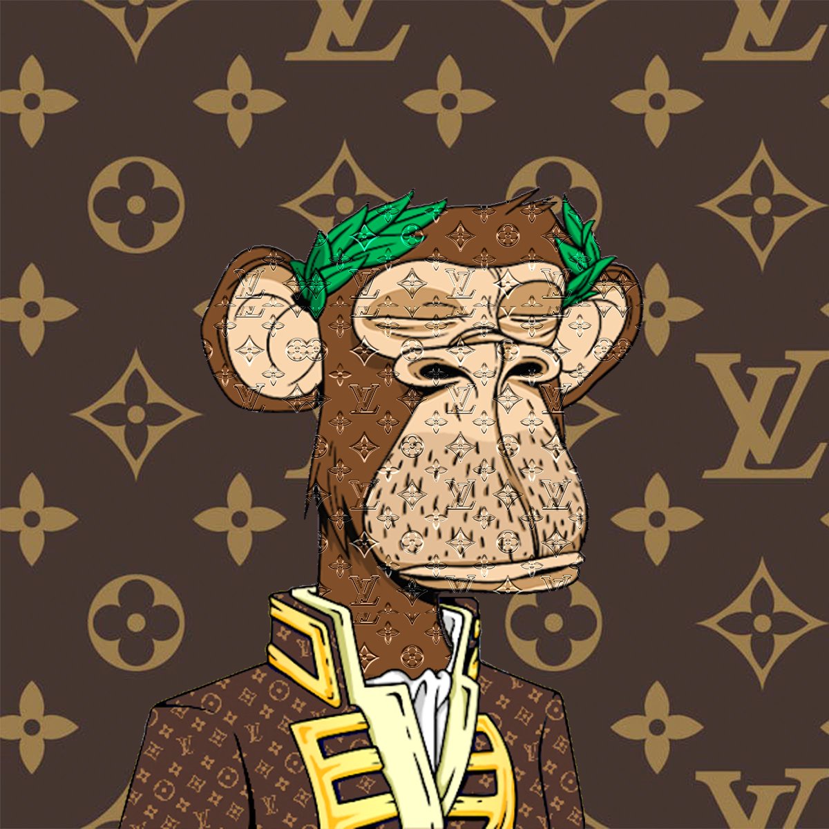 RandomDeployer's tweet photo. Louis Vuitton Ape #1150

https://t.co/1eHr9wsXiV

#OpenSeaNFT #OpenSeaCollection #BoredApeYachtClub #NFTCommunity #NFT #NFTs #PolygonNFT #PolygonNFTs #OpenSeaPolygon #LouisVuitton #BoredApe #BoredApeYC #LV https://t.co/cLslA1lc8L