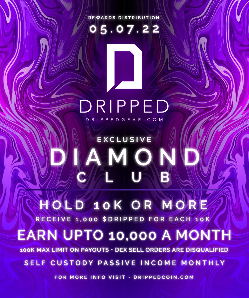 DrippedCoinXRPL's tweet photo. Rewards Go Out Tomorrow Night #DRIPPED 💧
https://t.co/bHmRLSy9hY https://t.co/zC1SCimyZI