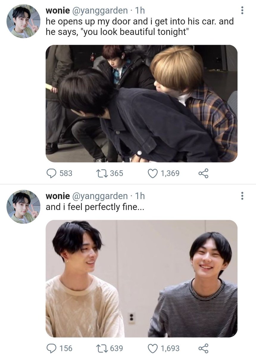 heeternaly's tweet photo. the way i loved you,

 — a #jaywonki one shot au wherein won already has a healthy and stable relationship w/ ni-ki. but he misses the toxic and passionate love he had w/ jay... https://t.co/3UXuHkqLpy