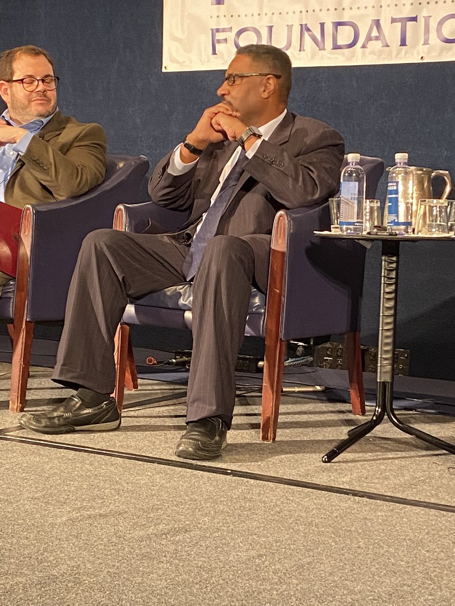 FSFthinktank's tweet photo. Robert Branson of @mmtconline reacts to Russ’s speech.
He highlights MMTC’s work on “Black Churches for Broadband” and related community outreach projects for maximizing use of deployment and subscription subsidies.
#FSFConf14 https://t.co/rJ52CXTUnb