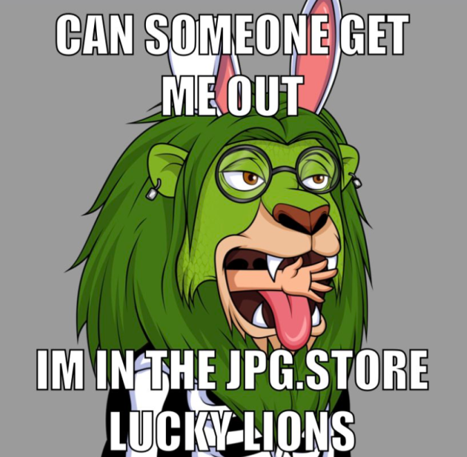 nexordev's tweet image. Because you are really enjoying it! We thought you would love one more:

@LuckyLionsCNFT 
Lucky Lions Sweep Contest for the next 24 hours🧹 
5 Random Winners will receive 100 ada each

#LuckyLionsPride #CNFTs #CNFTGiveaway #CNFTProject #CardanoNFTs #Cardano #CardanoFamily