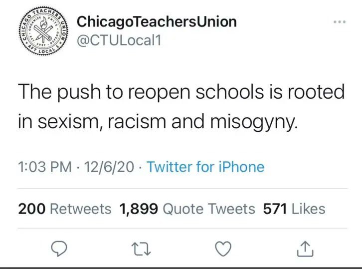 Tommy Schultz on Twitter "Never what the teachers unions were