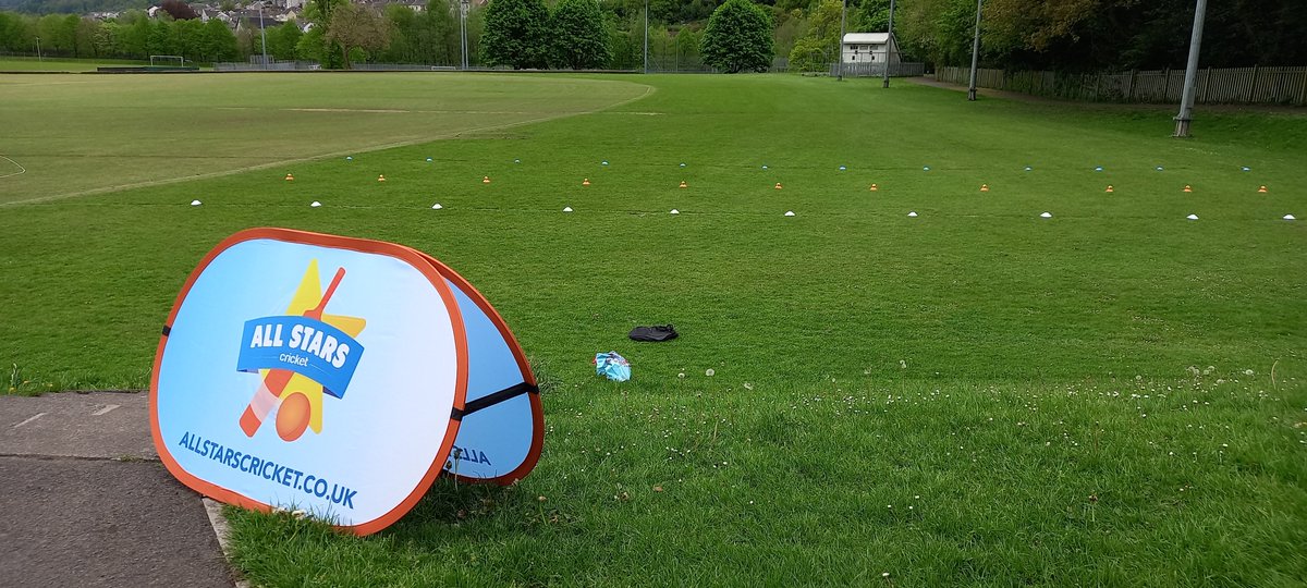 mountainashcc's tweet photo. Our first @allstarscricket has arrived with our parent helpers! It is happening! @dynamosandalls1 @CricketWales https://t.co/ffNcynkiXH