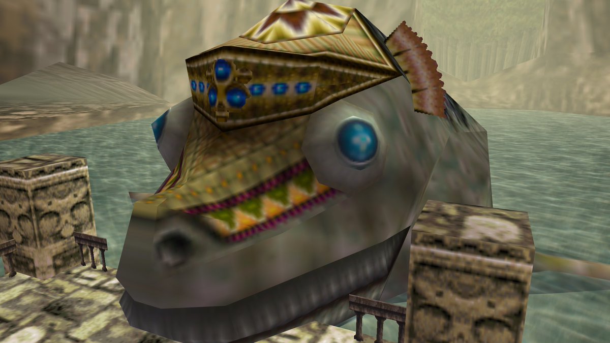 RetroXperiment's tweet photo. Can any of you guess who this is??? This is my next mission in Zelda: Ocarina of Time!  Any advice??? https://t.co/7vmfyebNky