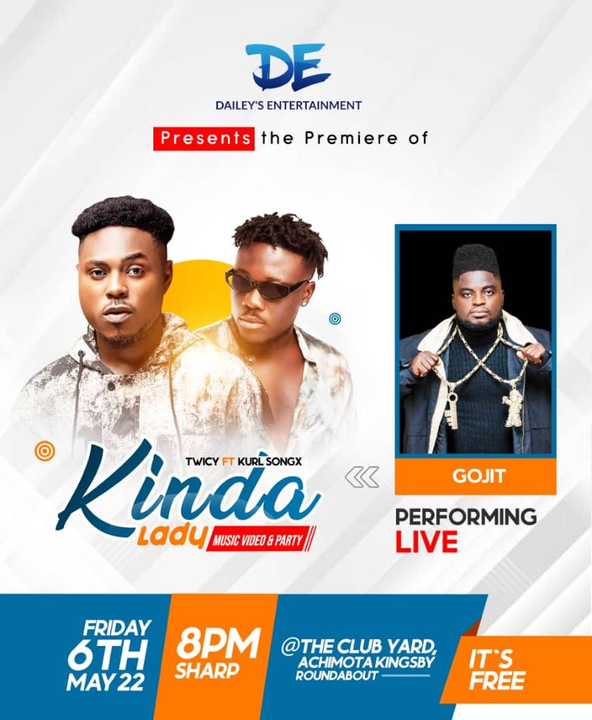 Gojit_gh's tweet photo. Tonight 🔥🔥🔥inside THE CLUB YARD @ Achimota Kingsby Roundabout... It's FREE so come and have fun with the Stars 👌🇬🇭👍 #RamboStyle 💪💪💪 ... More Surprise Artists Coming Through so just Guess and there 🥰

@TwicyEarny - KINDA LADY music video premiere and party 🥰 https://t.co/n0Z6ljkzSf