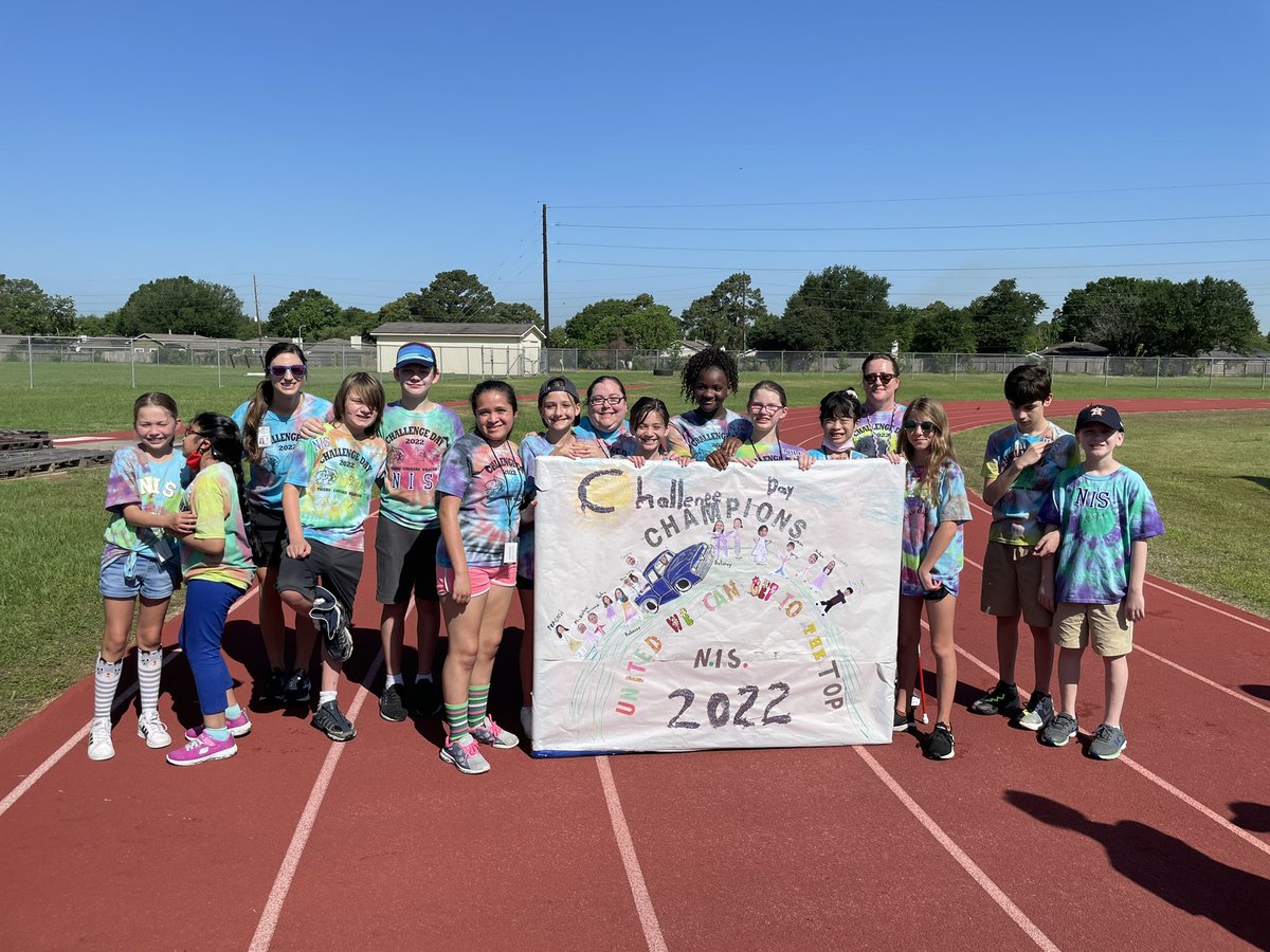 TISDNIS's tweet photo. Our students did a great job representing NIS today at Challenge Day! Huge shout-out to @TStudentsupport for a great event! 

#DestinationExcellence 
#TeamTomball
#GoCatsGo https://t.co/vxWNZz8god