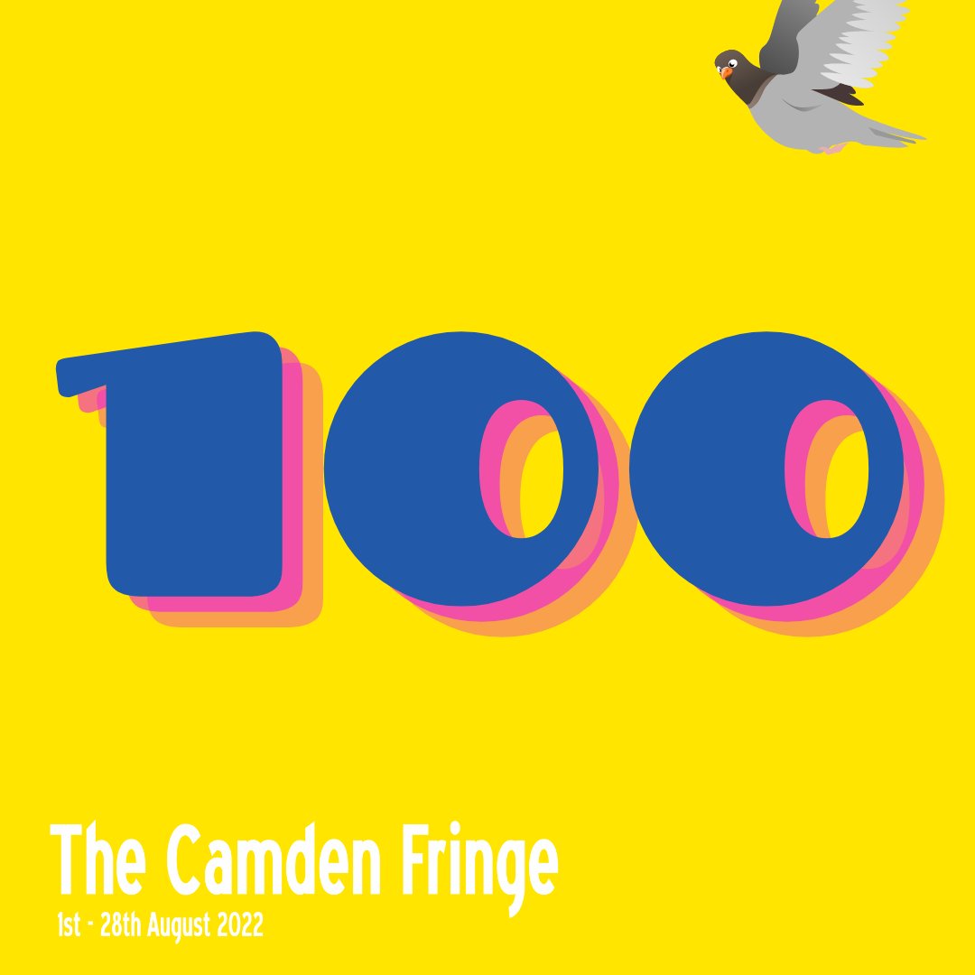 🥳 100 shows now on sale for Camden Fringe '22, which starts on 1st August. See our website for details &amp; tickets camdenfringe.com
Lots more still to announce &amp; there is availability at some venues if you want to take part. Drop us an email for info camdenfringe@gmail.com