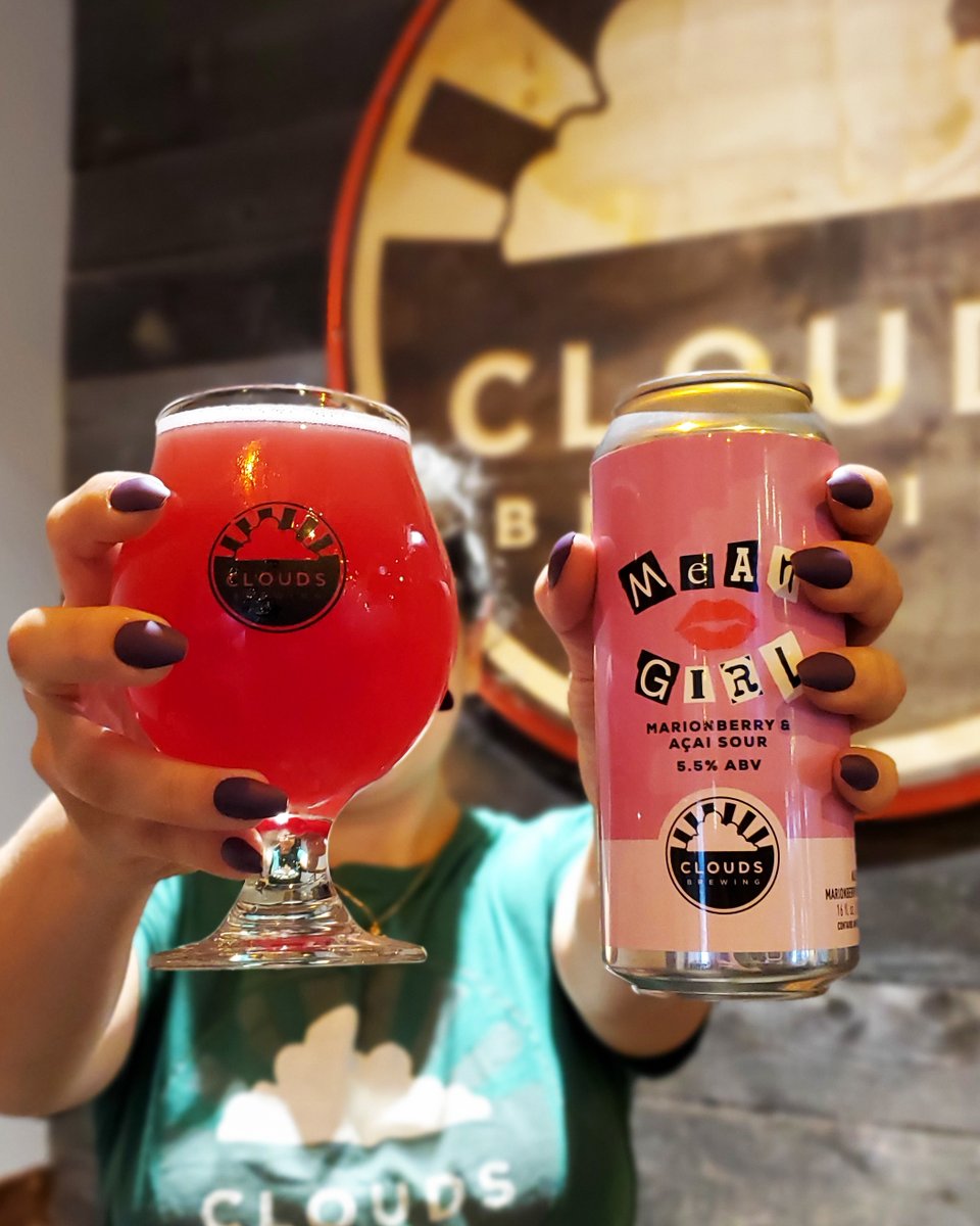 CloudsBrewing's tweet photo. Our new Mean Girl labels are soooo fetch!
We've revamped the look of our signature rotating sour in the style of our favorite burn book. The current Mean Girl is Marionberry &amp; Açai -- perfect for fruitiness, antioxidants, and reminiscing on your days at North Shore High https://t.co/tVPElZqSbC