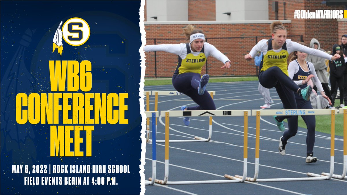 shs_gldnwarrior's tweet photo. Girls Track &amp; Field begins its post-season run at the Western Big 6 Championships tonight in Rock Island.  Good luck ladies!

#GOldenWARRIORS https://t.co/K8WUI838Zd
