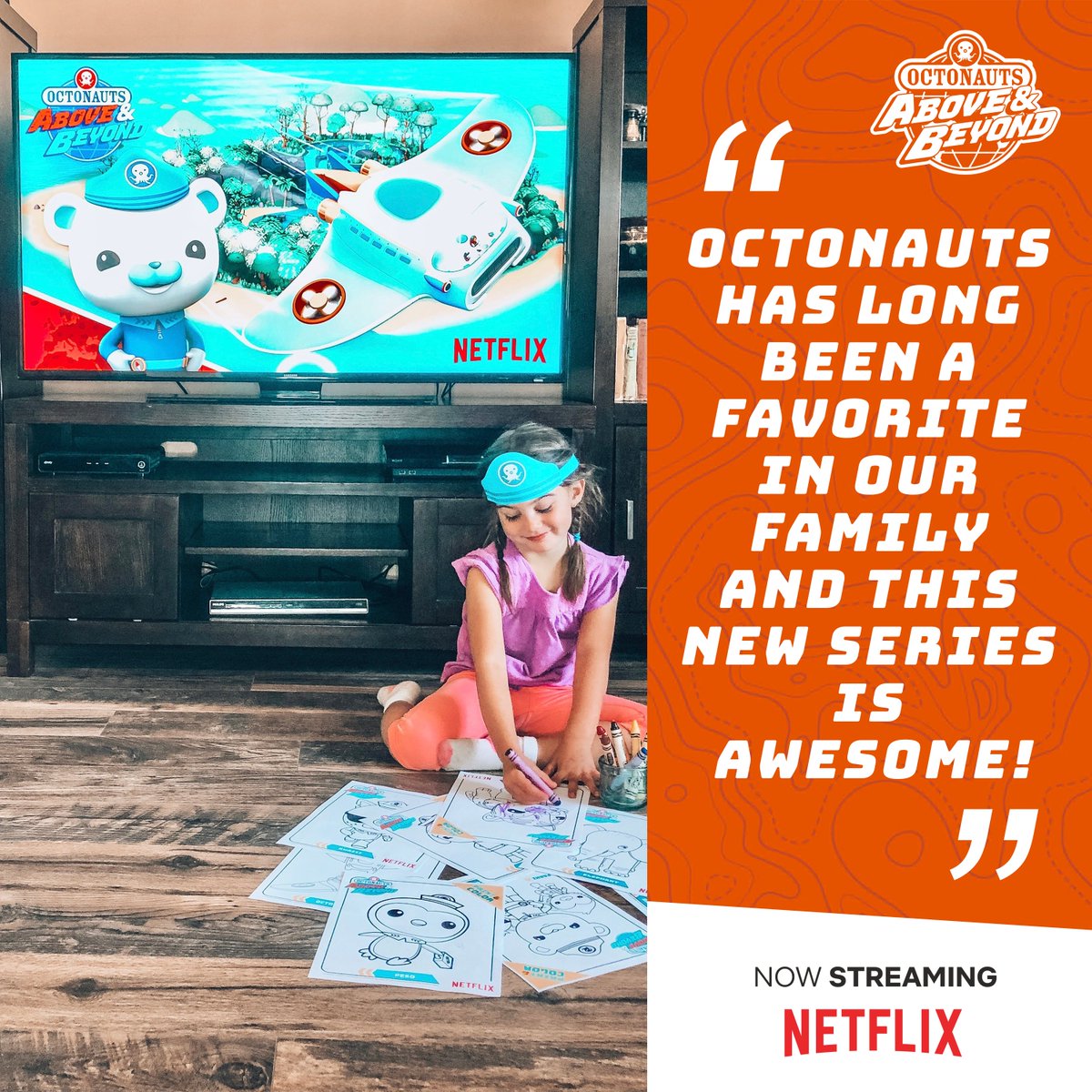 Octonauts's tweet photo. It's great to see so many of you loving Season 2 of Above & Beyond on @Netflix! π€
#octonauts #octonautsAB #octofans #netflix #netflixfamily @netflixfamily https://t.co/IGllmgIGI2