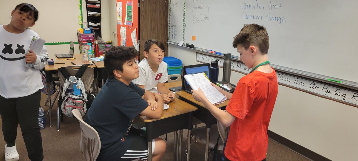 connierayo's tweet photo. We learn by teaching each other!  My kiddos love being the teacher. @KDEdragons #learning #growingbyteaching https://t.co/26BHHCVRlh