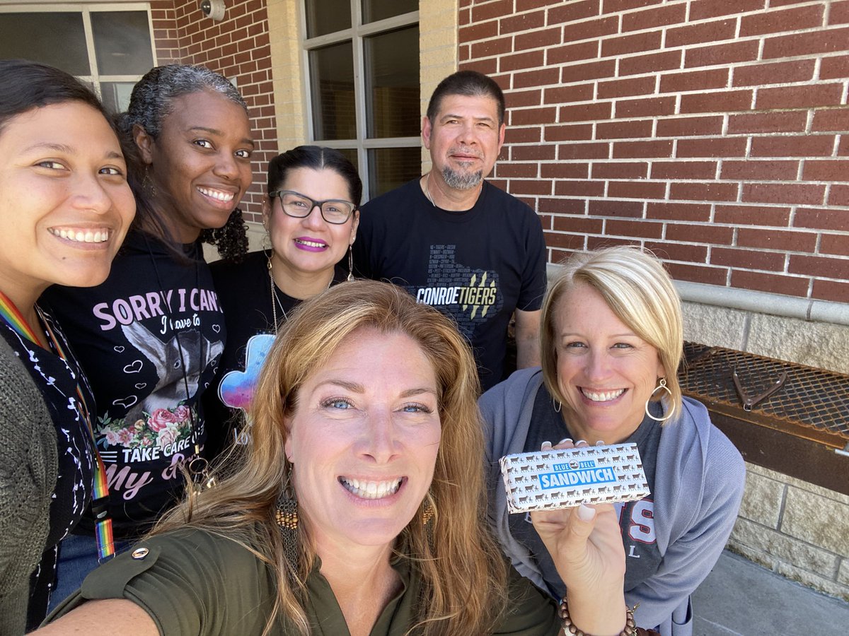 Burgers and Bluebelle for teacher appreciation!