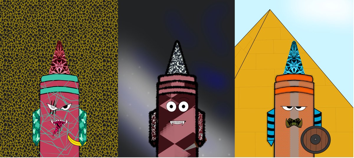 giveaway time!!!
Ill give away 3 crayons from my sold out endgame crayons collection!
Just:
1. Follow me
2. retweet
3. comment your L2 adress or ENS.

I'll send the crayons on monday, 9th may at 7pm UTC.