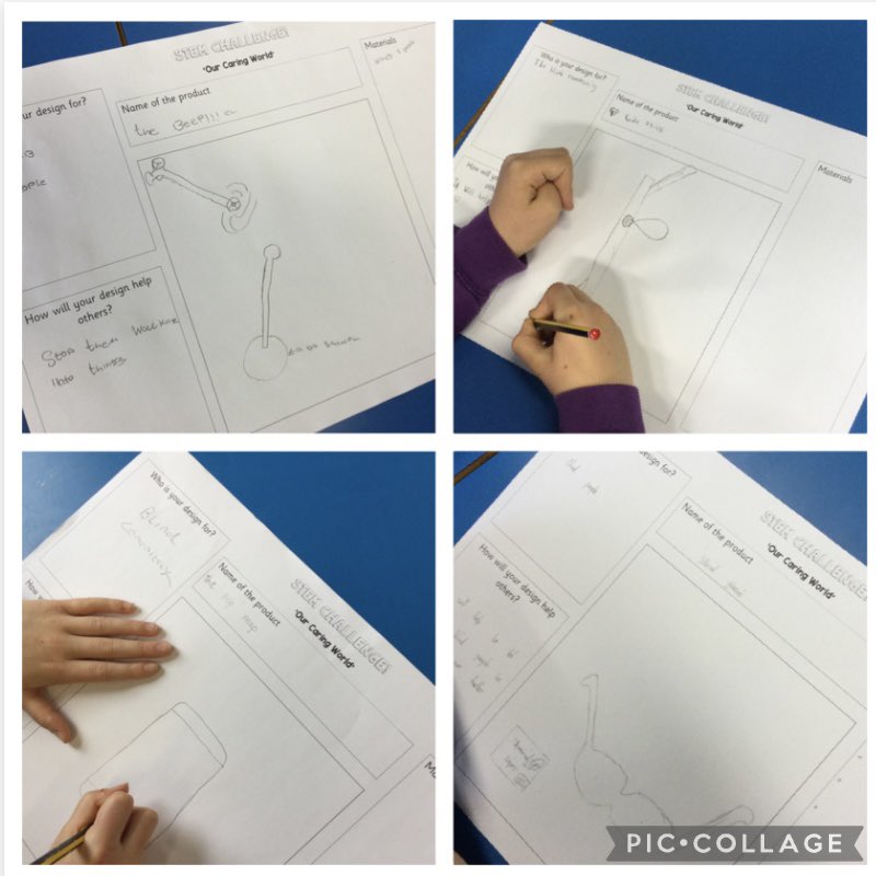 MissRGordon's tweet photo. Primary 5 had a brilliant morning with Miss Connor working on a STEM challenge for our Caring World topic. We were busy planning our products to support our community and used TinkerCAD to start our 3D design process📈💻…final designs to follow✨@WL_STEM https://t.co/ijCtQKt25Q