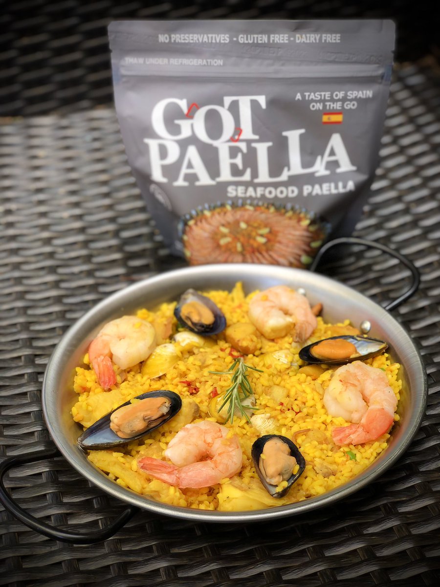 gotpaella's tweet photo. Treat MOM to some amazing Paella - Purchase @bristolfarms - Ready to reheat, takes 10 minutes #homechef #paella #MothersDay https://t.co/lqsgQ7A8WK