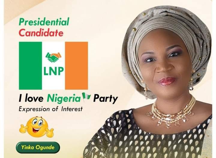 SchoolsChannel's tweet photo. Mrs.Yinka Ogunde Joins  Presidential Race.
Mrs. Ogunde is the Founder Concerned Parents And Educators Network CPE 
#Nigerians #2023Elections https://t.co/NzOpBBw5IR