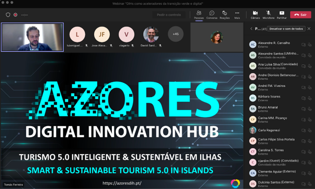 nonagonpark's tweet photo. Com o contributo de @tomassoferreira, os diversos participantes presentes no Webinar "DIHs como aceleradores da transição verde e digital" ficaram a conhecer a missão e objetivos do @azoresdih.
#digital #innovation #DIH #DIHWorld #CommunityDays #twintransition #sucessstories https://t.co/TKSBKWs5UJ