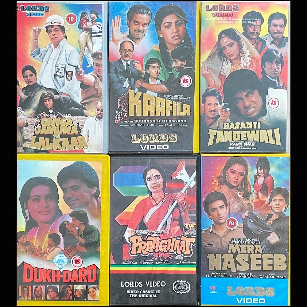 The_Retro_Singh's tweet photo. Currently got these mega rare & obscure movies for sale on VHS. Please message me for the individual eBay links for any you’re interested in 🙏🏽
https://t.co/bbrpaLEtn5
#Bollywood #BollywoodVHS #VHS #BollywoodVHSForSale #VHSForSale #Movie #Film #RareVHS #RareMovies #RareFilms https://t.co/QrQ6oeZXL4