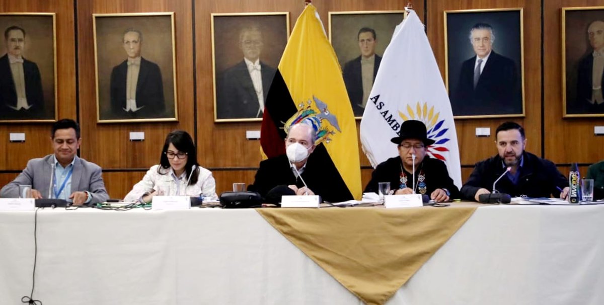 Sesión No. 18|| <a href="/ComiteDeEticaAN/">Comité Etica de la Asamblea Ecuador</a> recomienda  el archivo del proceso de la denuncia presentada por el As. <a href="/EitelZambranoEc/">Eitel Zambrano</a> en contra de  As.<a href="/Fernanda_Mashi/">Fernanda Astudillo</a> .  
<a href="/AsambleaEcuador/">Asamblea Nacional</a> <a href="/LaRadioAsamblea/">La Radio Asamblea</a>