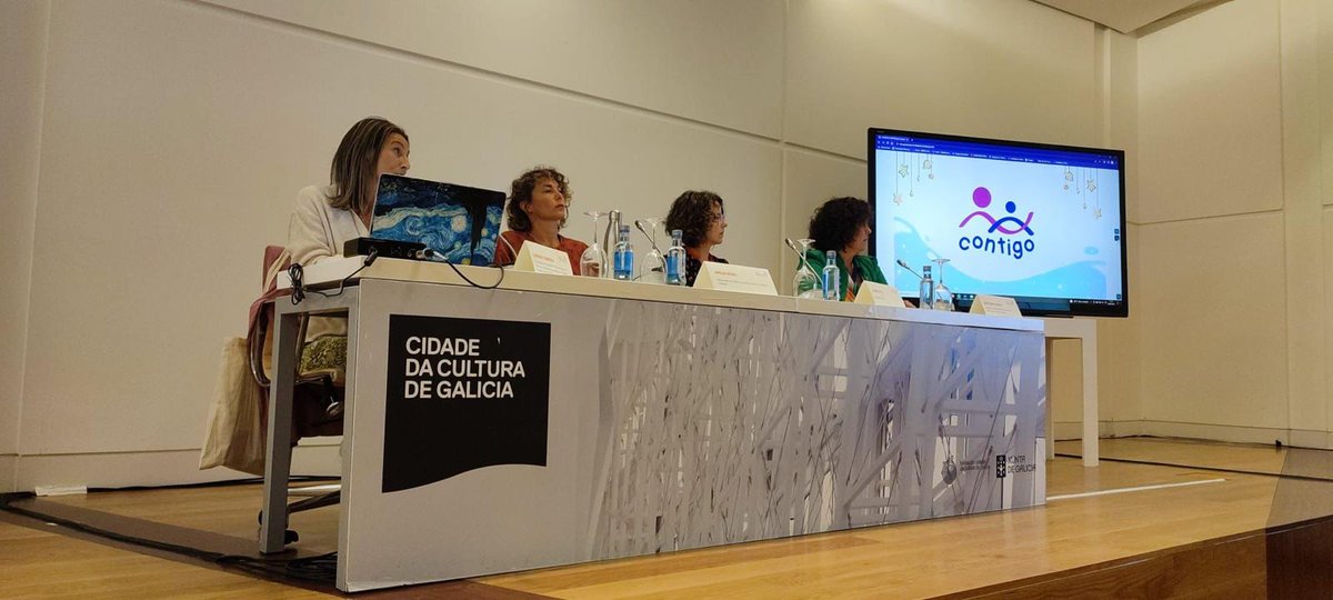 Presentamos #CONTIGOinfancia en la mesa redona sobre "Entornos protectores" del #XVCongresoInfancia2022 de <a href="/FAPMI/">fapmi-ECPAT España</a> #EntornosSeguros #ProtecciónInfancia #Marist4childrenRights