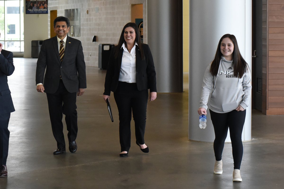 NKUNorse's tweet photo. Welcome Christina! #NorseUp https://t.co/p3WfUCWmLa