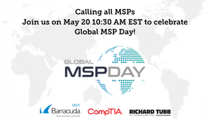 GlobalMSPDay's tweet photo. Global MSP Day is a day to recognize and celebrate MSPs around the world while providing an opportunity for MSPs, vendors, and end-user customers to collaborate and share insight.

Join us for the virtual event on May 20th! 🌍 Register today at https://t.co/KaAtyXiind
#MSPDay2022 https://t.co/qqWvOOdami