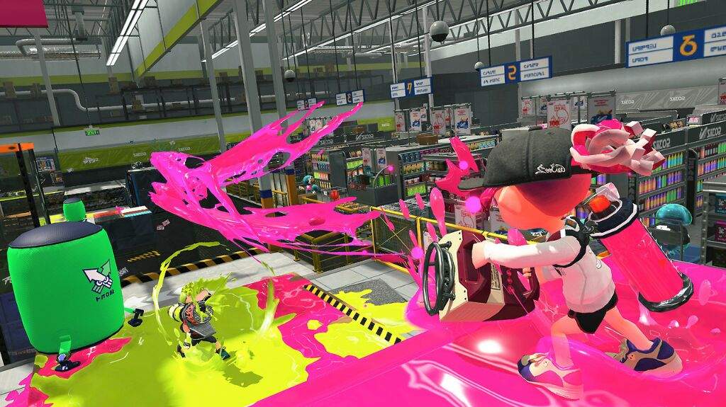 WalmartCAGaming's tweet photo. So MakoMart from Splatoon 2 is a Walmart, right? https://t.co/ckXWijqhsm