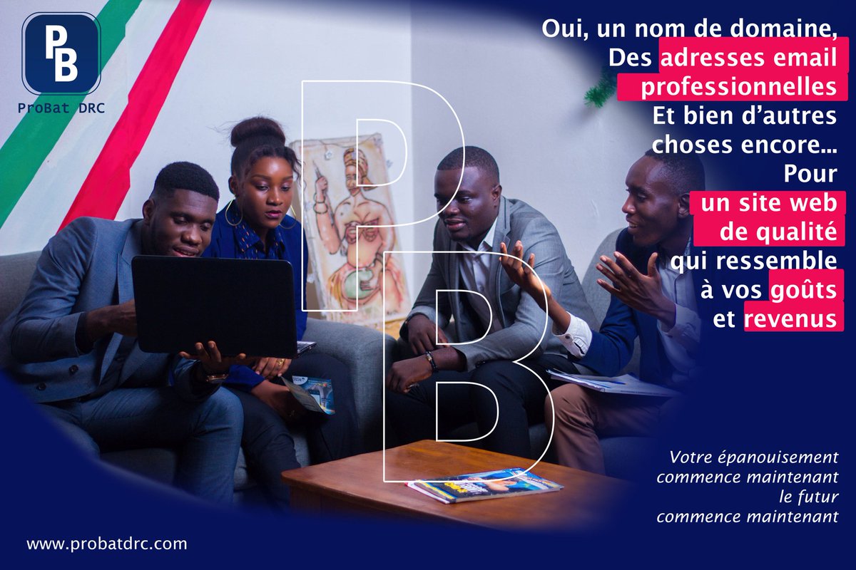 ProbatDrc's tweet photo. Le nouveau visage de votre entreprise commence maintenant
#Futuresisnow
#ProbatDrc https://t.co/taeCpxOgcP