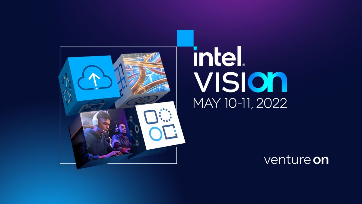 IntelGraphics's tweet photo. Look to the Future with Intel Vision. Next week, @Rajaontheedge will join @PGelsinger and other leaders to talk about solutions to help solve our customers' toughest challenges. Raja will be joined by a special guest, so sign up today! https://t.co/zuxN7aBSw3 #IntelON https://t.co/1nippB0W0s