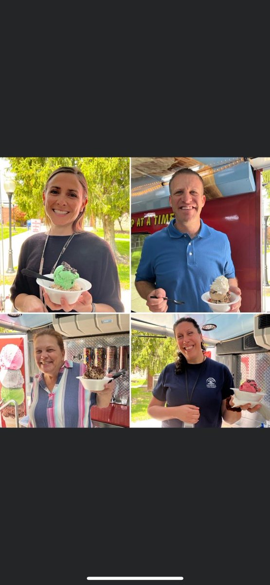 HowellTwpRamtwn's tweet photo. Thank you Ramtown PTO and Sue’s Ice Cream Emergency for the amazing treats and putting smiles on our staff members’ faces #HTPSTalentTeams #HTPSBeTheLight 🍦 https://t.co/6splFEnLqF