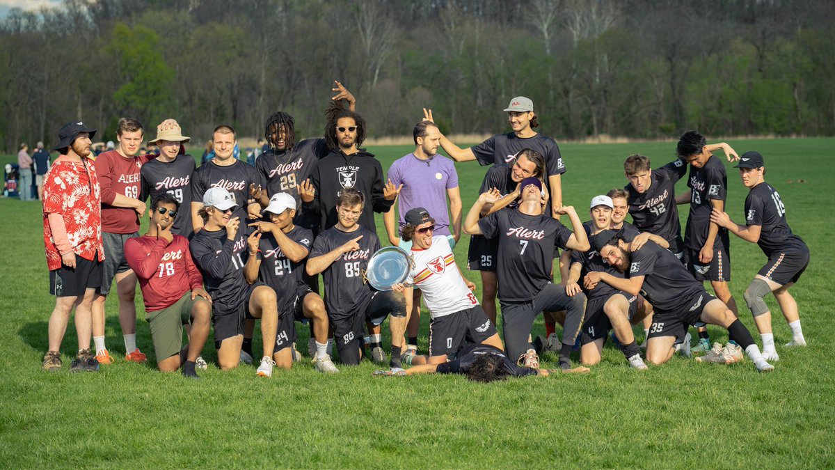 TempleUltimateM's tweet photo. We are sad to announce that Alert is withdrawing from regionals due to a covid outbreak within the team. This team has put so much into this season and to have it end this way is heartbreaking. We can't wait to come back next year better than ever. Love you seniors ♥️ https://t.co/vv54AOs9Xp
