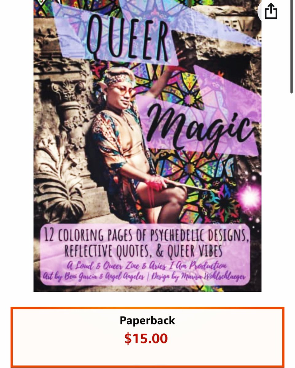 ndoubtdesigns's tweet photo. Queer Magic Coloring Book is now in paperback on Amazon! Order yours and get coloring!!
https://t.co/1AOZch34or

#art #drawing #coloringbook #color #painting #sketch #colouring #artist #artwork #illustration #colors #draw #instaart #adultcoloring #queer #lgbt #queerart #magic https://t.co/xDD4uNRAxK
