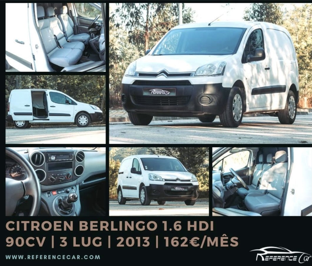 CarReference's tweet photo. 🚗 CITROEN BERLINGO 1.6 HDI 90 CV 3 LUGARES | 2013 🚗

🔹Marca: CITROEN
🔹Modelo: BERLINGO
🔹Cilindrada: 1.6
🔹Potência: 90 Cv
🔹Ano: 2013
🔹KM: 170.000
🔹Combustível: DIESEL

🔸PRESTAÇÃO: Desde 162€/MÊS 
🔸PVP: 9990€
👉Fotos e info em https://t.co/8kUrqLfB2s https://t.co/93VerDZNql