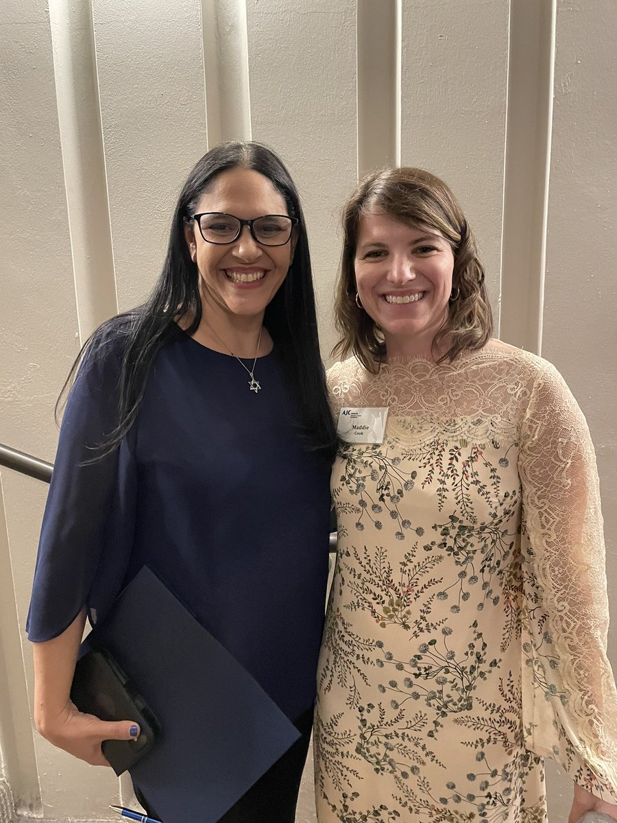An honor to speak alongside <a href="/AnatSultanDadon/">Anat Sultan-Dadon</a> last night <a href="/AJCGlobal/">American Jewish Committee</a> Atlanta Distinguished Advocate Award ceremony. Celebrating mensches and AJC values. Even more special, on Yom Ha’atzmaut