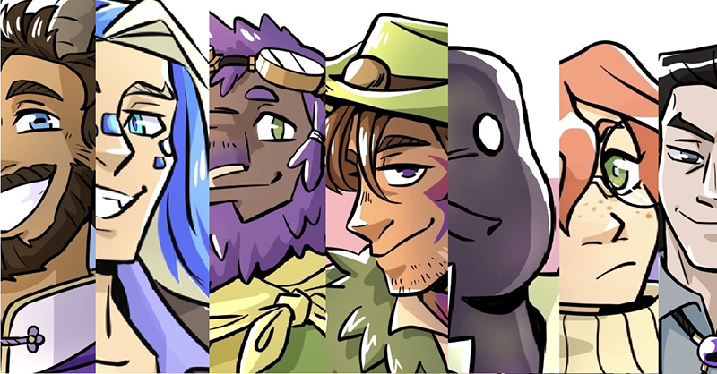 beholdertonoone's tweet photo. @NerdsTales is a actual-play #dnd5e #podcast of a group of friends across the U.S. who love silly jokes &amp; amazing stories!

Join the Wild Frontier! A bunch of strangers, from different lands, must work together to chart a new continent...if they don't kill each other first. #ad