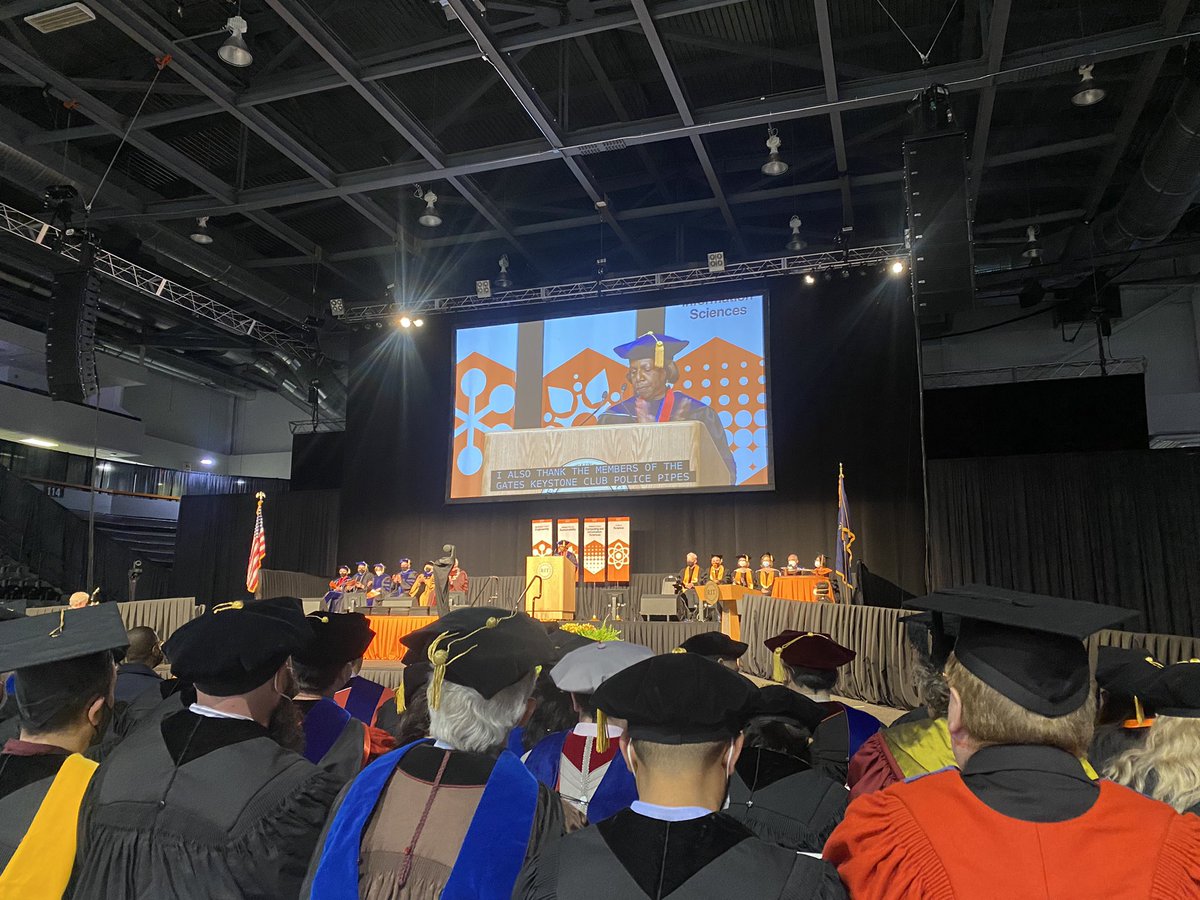 Kicking off the first <a href="/RITtigers/">RIT</a> PhD Hooding Ceremony. Congratulations, graduates! 👏🏻🎉 #RITGrad