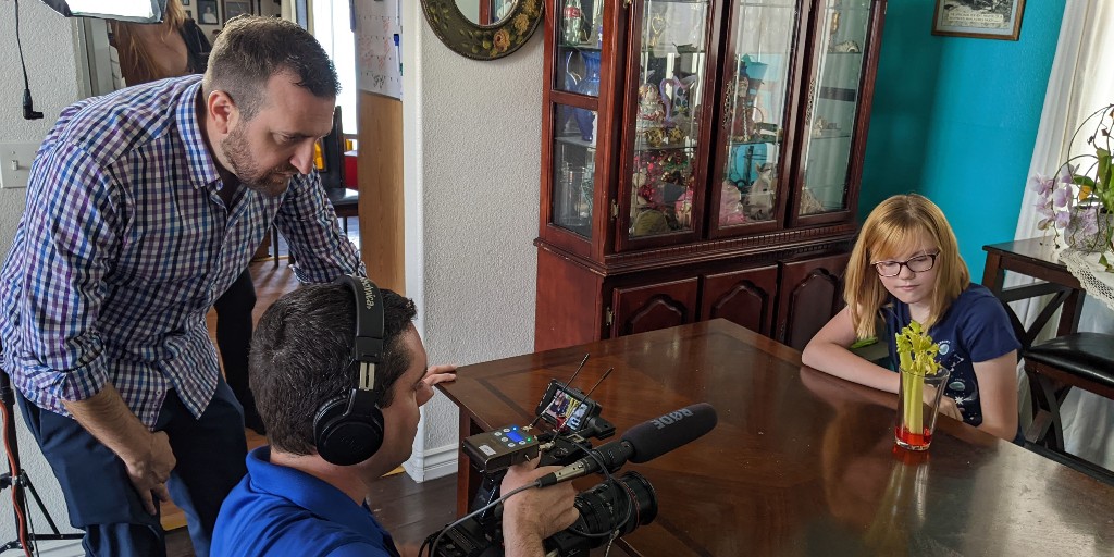VegasPBS's tweet photo. Our STEAM Camp production team is hard at work on Season 3. Stay tuned for more details coming soon! #VegasPBS #STEAMCamp #STEAM https://t.co/WJexqZ9AIG