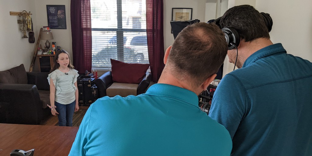 VegasPBS's tweet photo. Our STEAM Camp production team is hard at work on Season 3. Stay tuned for more details coming soon! #VegasPBS #STEAMCamp #STEAM https://t.co/WJexqZ9AIG