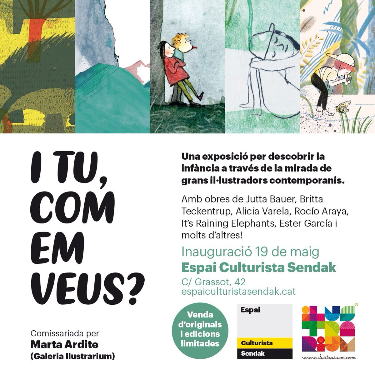 3ART_Educa's tweet photo. Un esdeveniment que no ens podem perdre! L’àlbum il·lustrat és un recurs essencial per afavorir la creativitat, per això és indispensable a casa i als centres educatius. Gràcies Galeria @ilustrarium i @culturista_bcn https://t.co/neyBtRYRP1