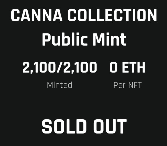 forrsakkenn's tweet photo. SOLD OUT in just a minute π
@CryptoGangs_OF π₯π€
#CryptoGangs #NFTCommunity https://t.co/hKwA9mAsD5