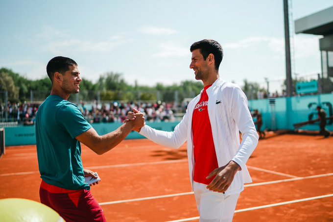 Djokovic and Alcaraz