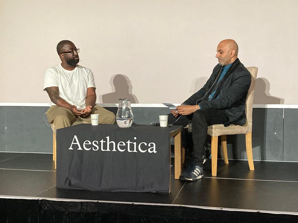 Aesthetica Magazine (@aestheticamag) on Twitter photo “There’s something really fundamental about using XR mediums and trying to make sure they’re not exclusionary.” – <a href="/baffakoto/">baff akoto</a> speaking at #FutureNow2022 “There’s something really fundamental about using XR mediums and trying to make sure they’re not exclusionary.” – <a href="/baffakoto/">baff akoto</a> speaking at #FutureNow2022