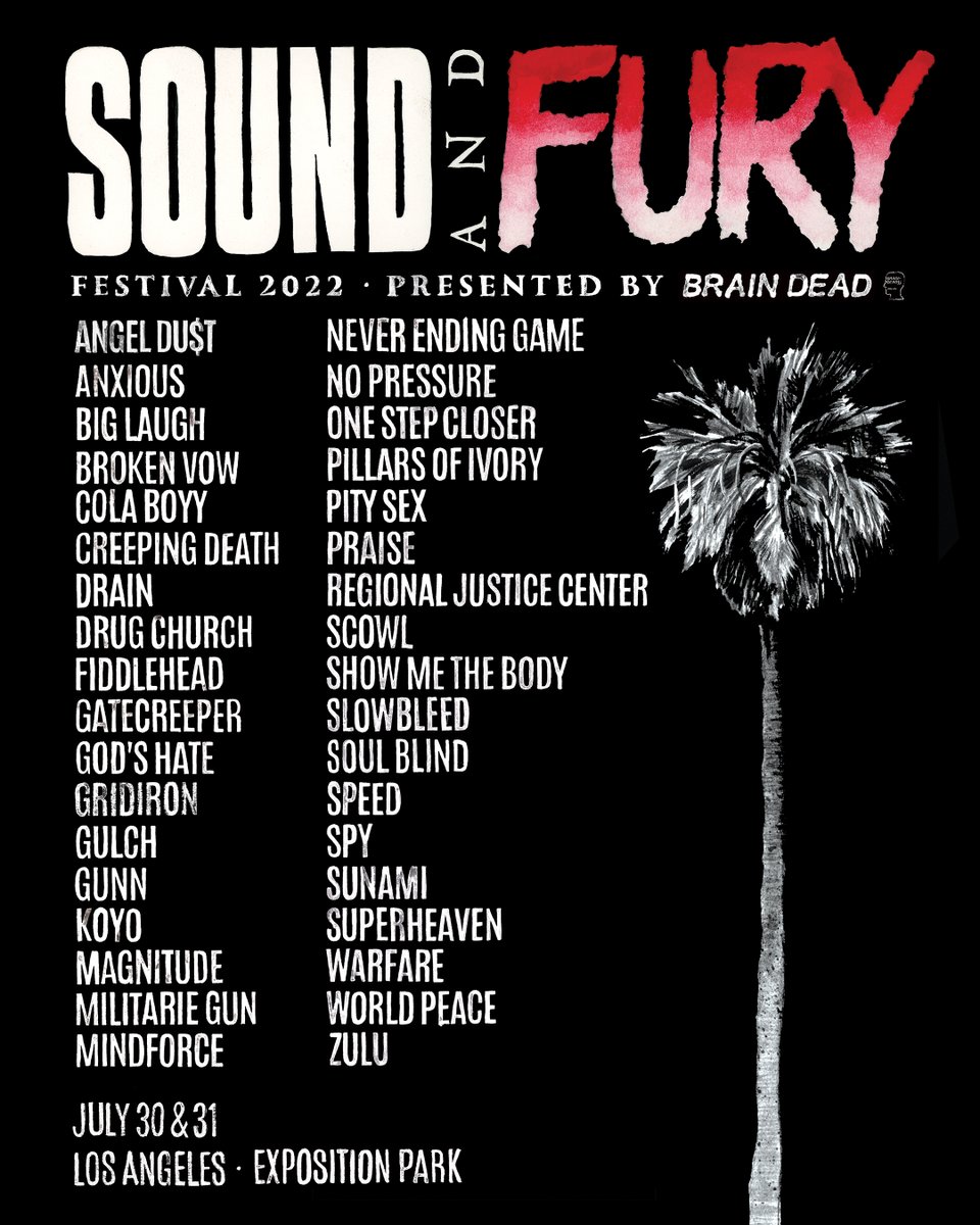 sound_and_fury's tweet photo. Sound and Fury 2022.

Passes on sale now, imo: https://t.co/qWX7ahKla6 https://t.co/PSmXMySE1V