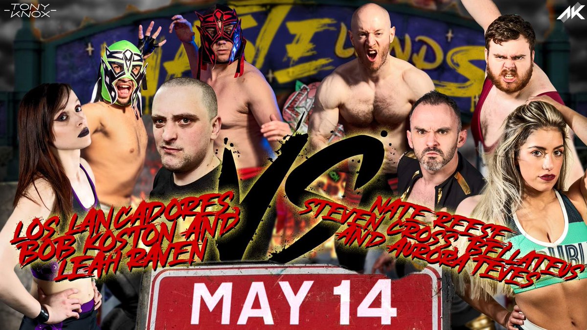 Utter chaos in 1 week at Wastelands! 8 person carnage keeps up with LWF tradition 🤘🏻🌹💚🖤❤️
🎫🎫TICKETS🎫🎫
buytickets.at/thelancashirew…
#wrestling #tagteam #BuckshawVillage <a href="/BuckshawFriends/">Friends of Buckshaw</a> #familyfun #LuchaLibre