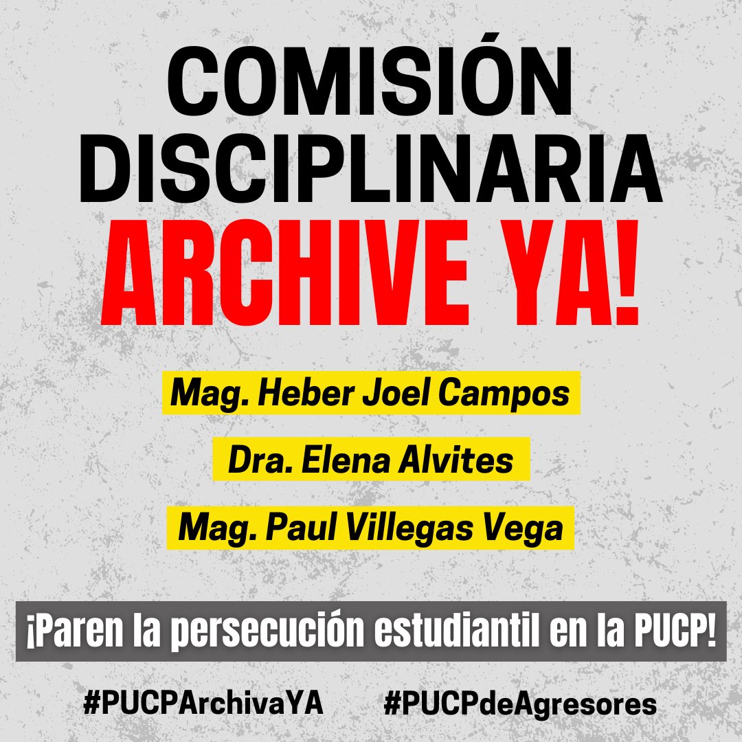 SAES- Generales Letras PUCP tweet media
