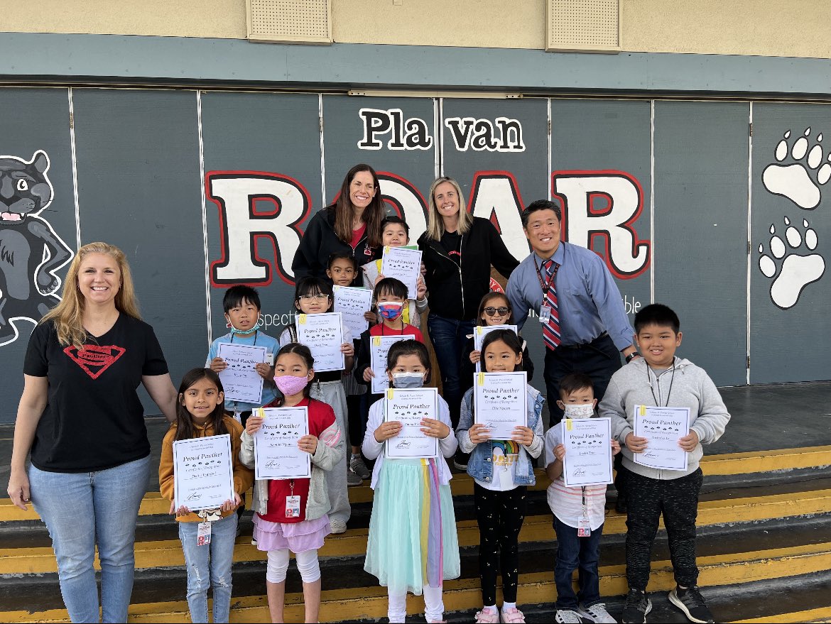 Congratulations to our TK, K, 1st,  &amp; 2nd Grade May Proud Panthers!Proud Panthers ROAR to success by being Respectful, On Task, Always Safe, and Responsible!!!