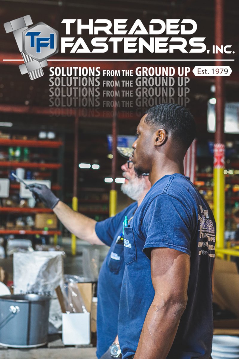 Thread_TFI's tweet image. We take pride in our quality, in our service, and our team and we thrive on customer satisfaction. 

Call us or visit our website to see how we can best serve you! 
threadedfasteners.com/products-servi…

#OwnItTFI #SolutionsFromTheGroundUp #ThreadedFasteners