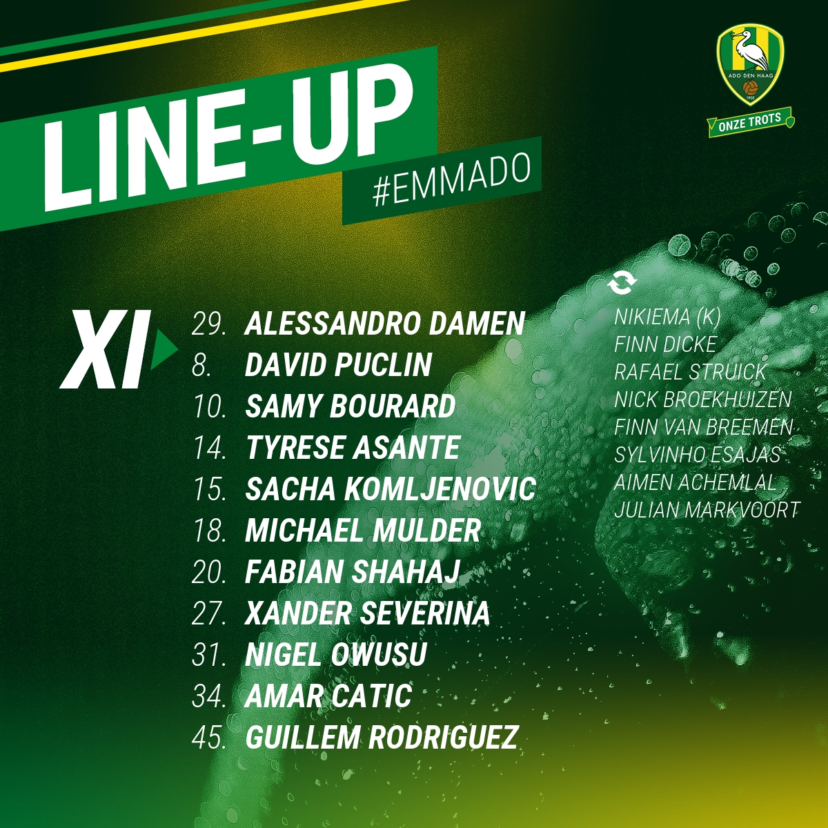 ADO Den Haag tweet media